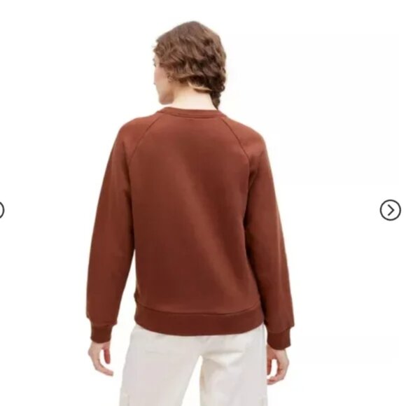 NEW Adult "Best In Show" Crewneck Sweatshirt - Brown - The Cuddle Collab - XS - Picture 3 of 9